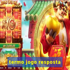 termo jogo resposta